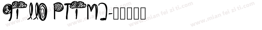 Gillo ptima字体转换
